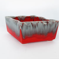 Volcano Ceramic Pottery Dish and Vase Made in the USA (2 Available and Sold Separately)