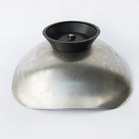 West Bend Stainless Steel Midcentury Saucer Serving Bowl  -  Made in the USA