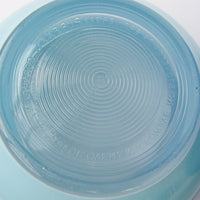 Set of Four Nesting Pyrex Blue Mixing Bowls