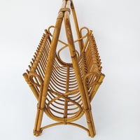 Bamboo Magazine Storage Rack