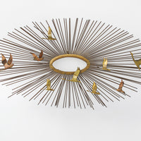 Starburst Curtis Jere Style Sculptural Wall Art