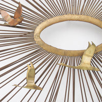 Starburst Curtis Jere Style Sculptural Wall Art