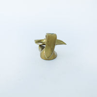 Brass Bird in Flight