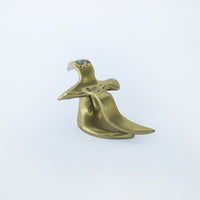 Brass Bird in Flight