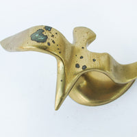 Brass Bird in Flight