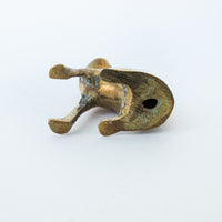 Etched Brass Cat Sculpture Figure