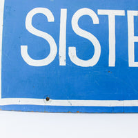 Bend and Sisters Oregon Road Sign