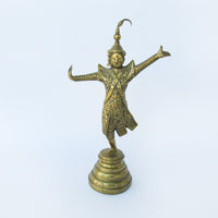Brass Thai Dancer Statue Figure