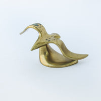 Brass Bird in Flight