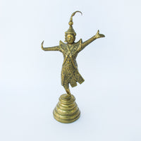 Brass Thai Dancer Statue Figure