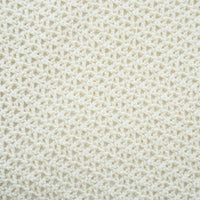 Chevron Knitted Crochet Ivory Throw Blanket
