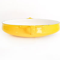 Midcentury Dansk Enamelware Pan Paella Pan Wok Made in Denmark