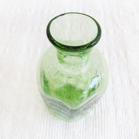 Green Glass Vase Bedside Water Carafe