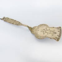 Peruvian Metal Pie Casserole Server Utensil