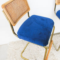 Upholstered Marcel Breuer Barstool Chair Set of Two