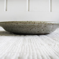 Hand Spun Speckled Ceramic Serving Tray Platter