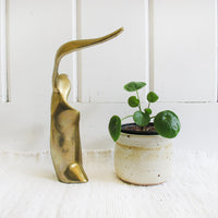 Brass Bird Sculpture Statue