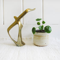 Brass Bird Sculpture Statue