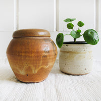 ceramic Spice Jar Canister with Lid (2 Available and Sold Individually)