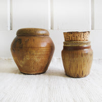 ceramic Spice Jar Canister with Lid (2 Available and Sold Individually)