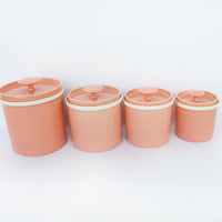 Ceramic Kitchen Canisters Jars Made in Japan