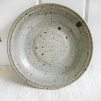 Hand Spun Speckled Ceramic Serving Tray Platter