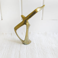 Brass Bird Sculpture Statue