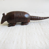 Ironwood Armadillo Statue Figurine