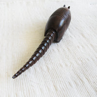 Ironwood Armadillo Statue Figurine