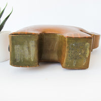 Leather Elephant Piggy Bank Coin Collector Made in Africa
