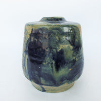 Ceramic Pottery Vase With Swirl Design