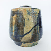 Ceramic Pottery Vase With Swirl Design