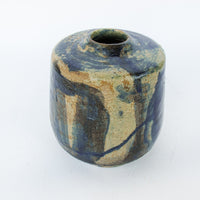 Ceramic Pottery Vase With Swirl Design