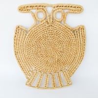 Woven Owl Wall Art Trivet
