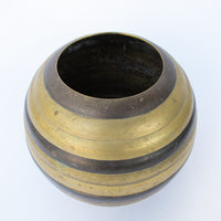 Mixed Metal Brass Vases Assorted Sizes and Styles (Sold Separately)