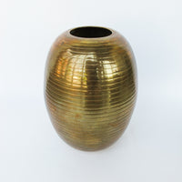 Mixed Metal Brass Vases Assorted Sizes and Styles (Sold Separately)