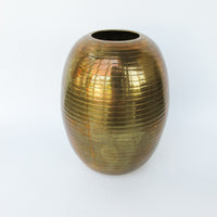 Mixed Metal Brass Vases Assorted Sizes and Styles (Sold Separately)