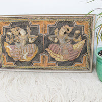 Thai Embroidery Framed Wall Art