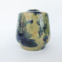 Ceramic Pottery Vase With Swirl Design