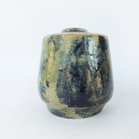 Ceramic Pottery Vase With Swirl Design