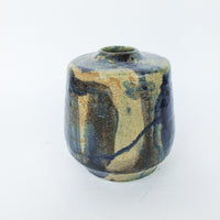 Ceramic Pottery Vase With Swirl Design