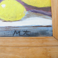 Colorful Still Life Painting Framed and Signed MT