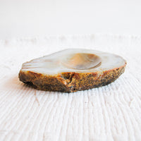 Agate Stone Tray - Made in Brazil