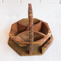 Fold Down Teak or Rose Wood Tray Dish