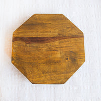 Fold Down Teak or Rose Wood Tray Dish