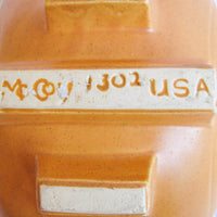 Ceramic Mccoy Dish  in Orange Made in the USA