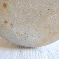 Ceramic Floor Pot Vase with White and Bright Indigo drip Glaze