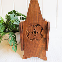 Teak Sheesham Rose Wood Magazine Rack Storage Basket