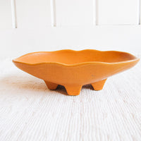 Ceramic Mccoy Dish  in Orange Made in the USA
