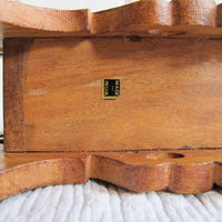 Wood Office Organizer / Napkin Holder - Made in India